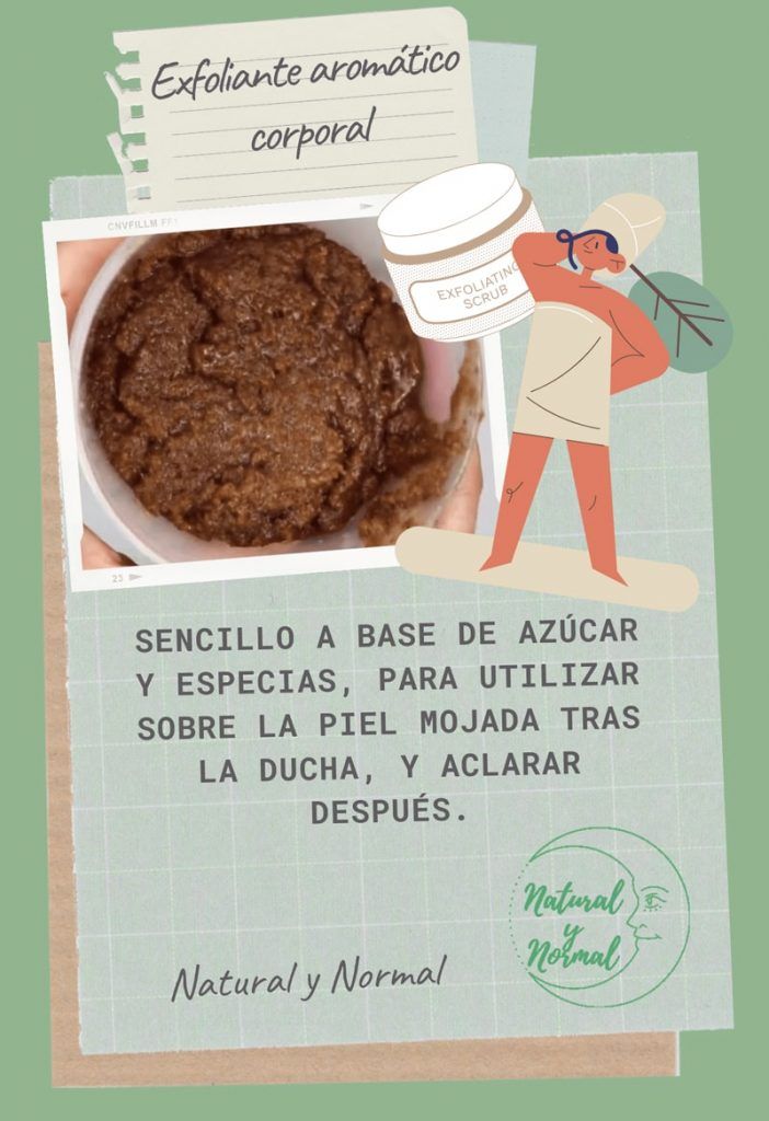 Exfoliante aromático corporal