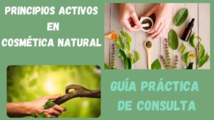 Biblioteca de principios activos en cosmética natural.
