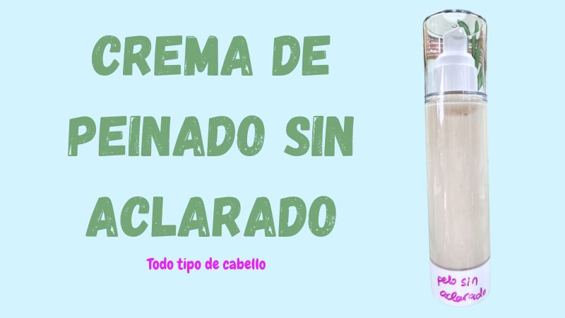 Crema de peinado sin aclarado Leave IN